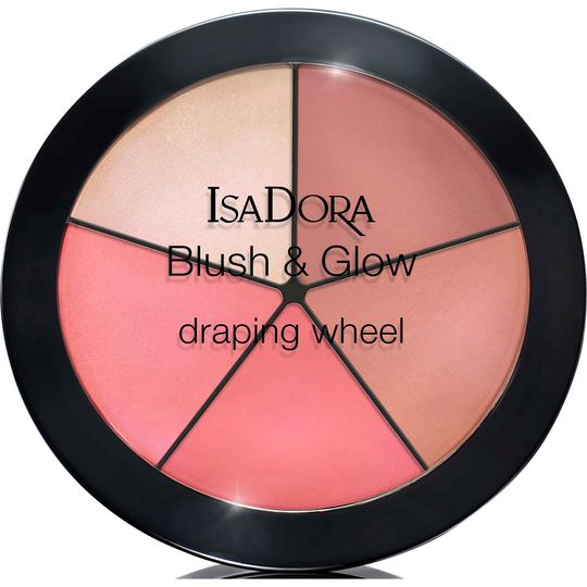 IsaDora Blush & Glow Draping Wheel 55 Peachy Rose Pop