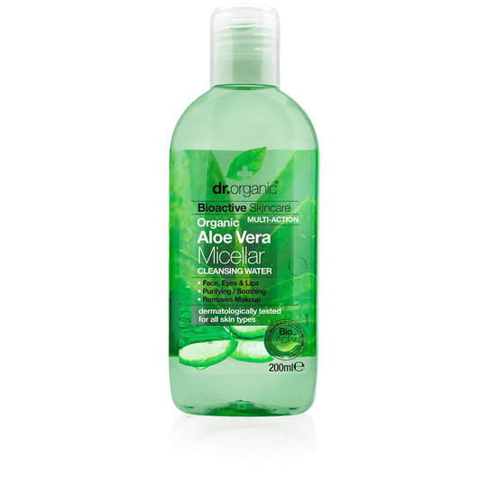 Dr Organic Aloe Vera Facial Cleanser Micellar 200 ml