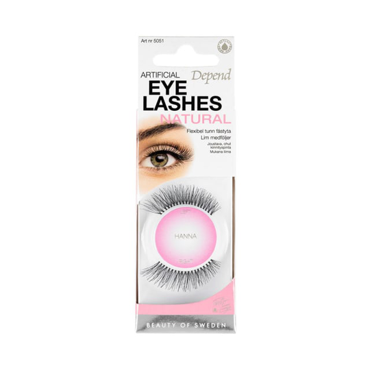 Natural Artificial Eyelashes Hanna