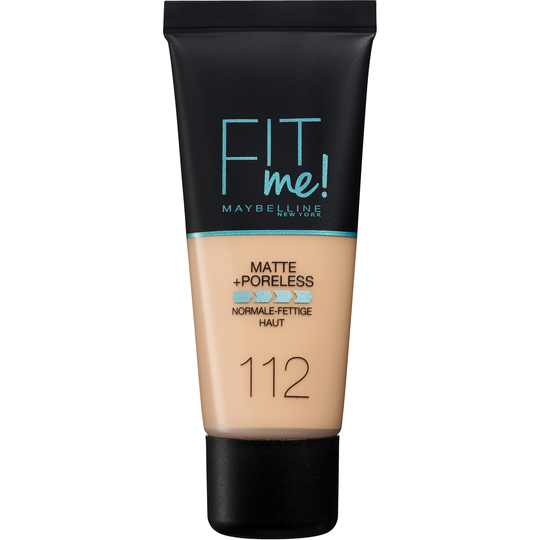 Maybelline New York Fit Me Matte & Poreless Foundation Soft Beige 112