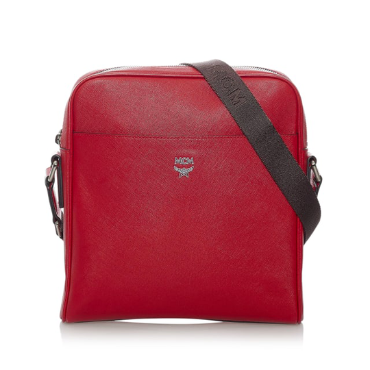 Mcm Leather Crossbody Bag