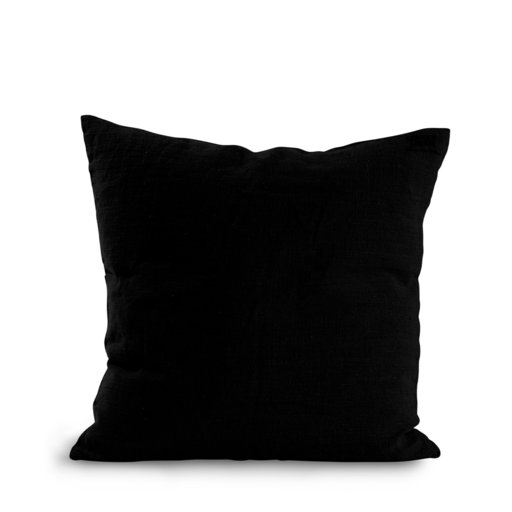 Kuddfodral 47 x 47 cm, Black