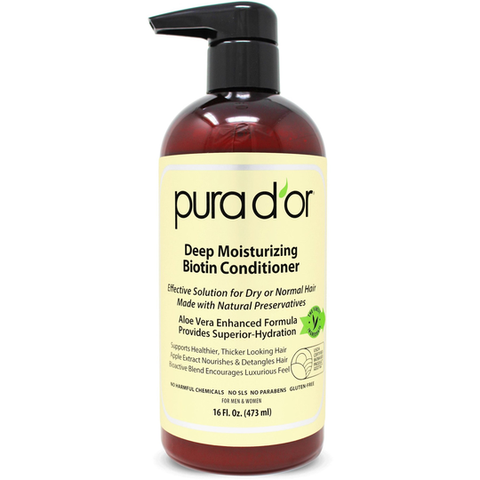 Pura D'or Gold Label Deep Moisturizing Biotin Conditioner 473 ml
