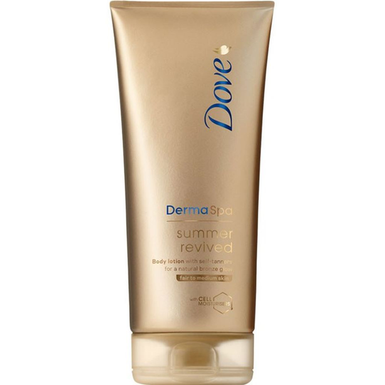 Dove DermaSpa Summer Revived Ljus/Medium Hudlotion 200 ml